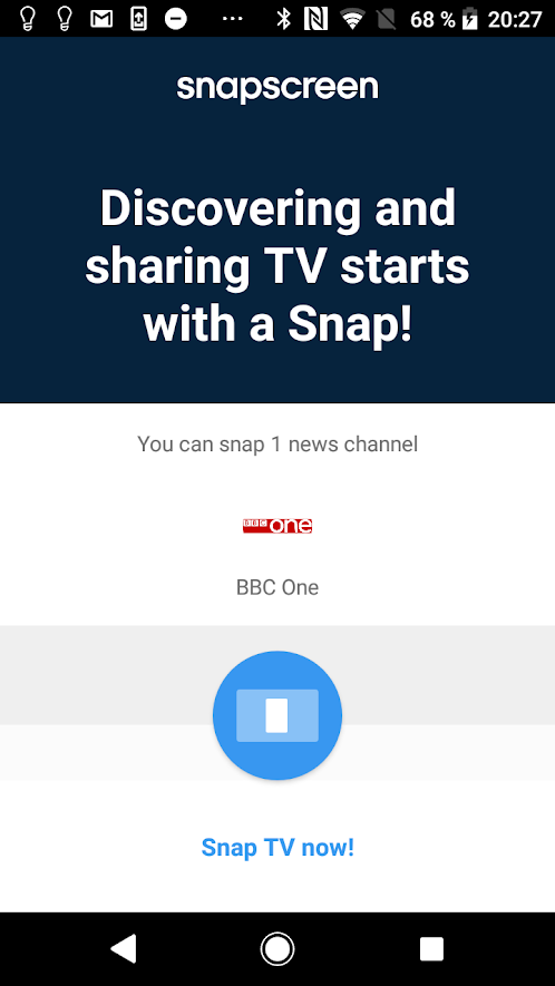 Snapodds / Snapscreen screenshot