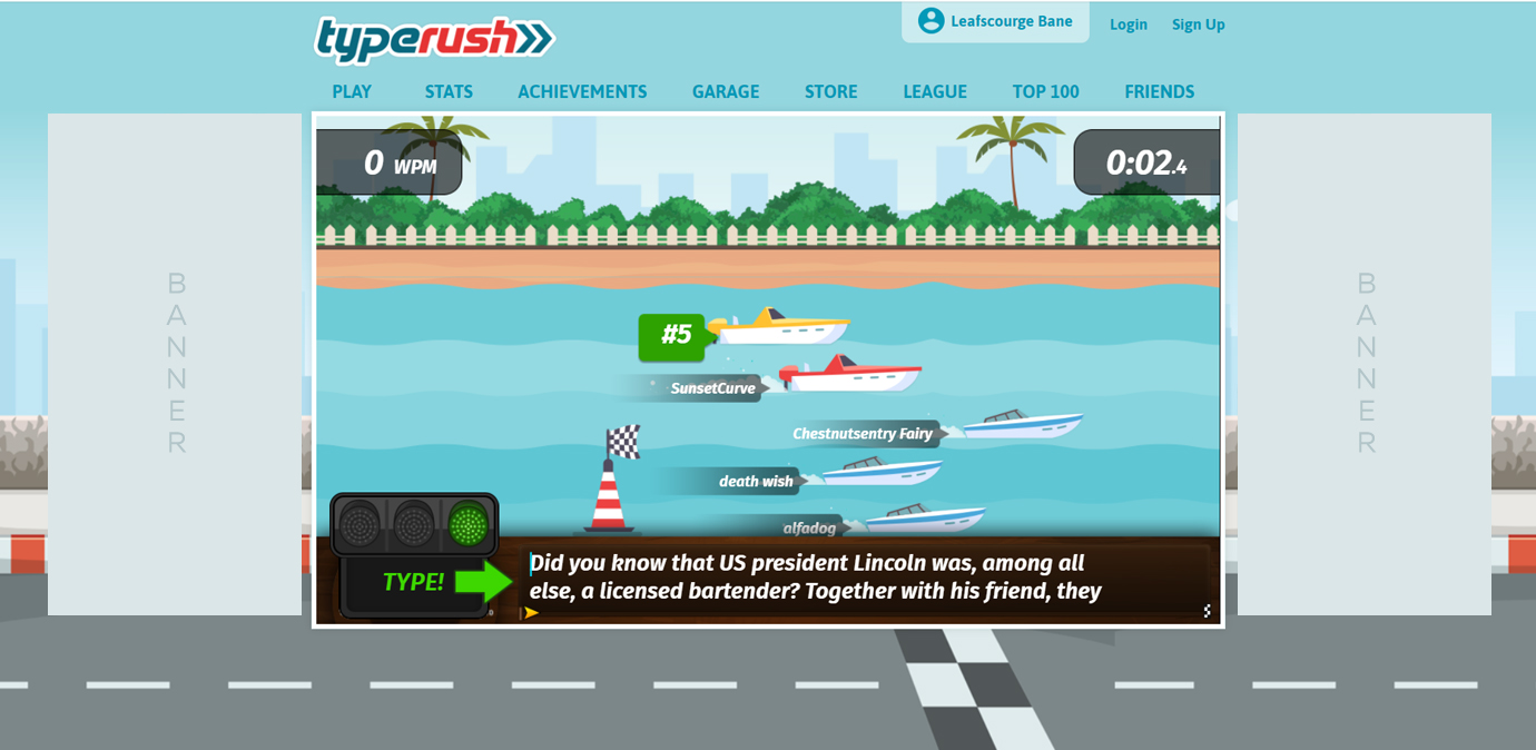 TypeRush screenshot