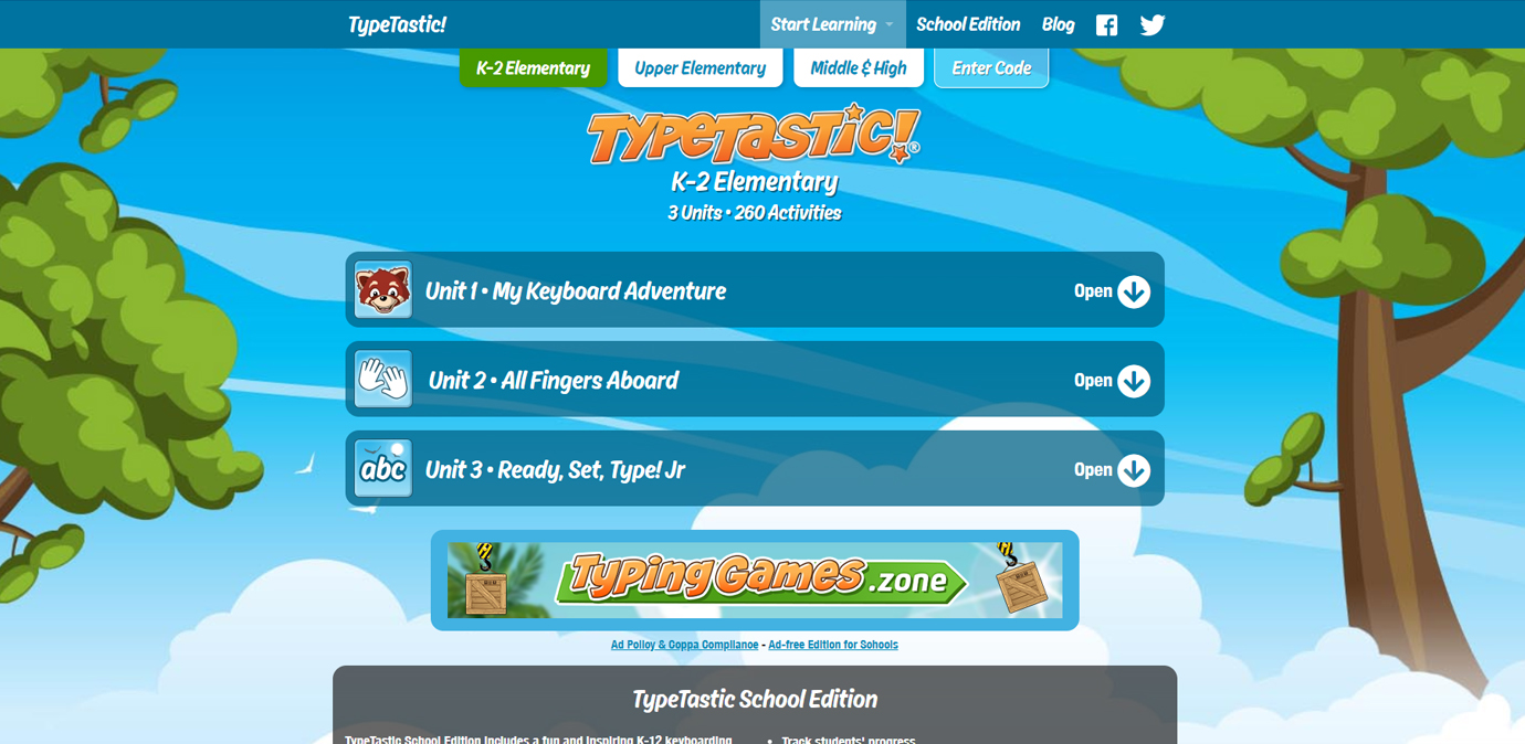 TypeTastic screenshot